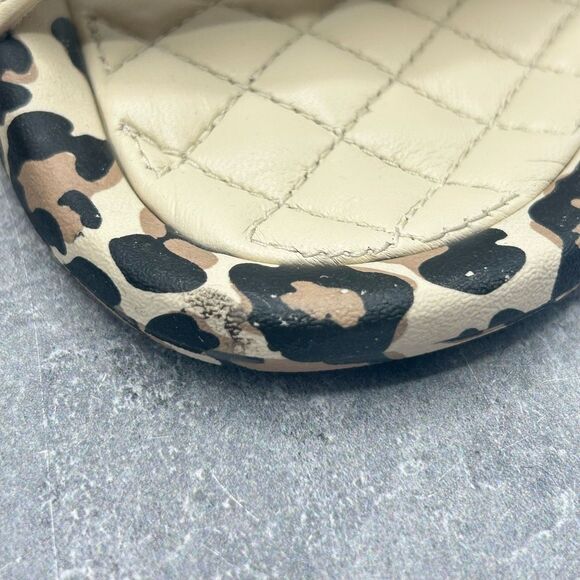 APL Athletic Propulsion Labs Lusso Leopard Slides Size 7 - Picture 12 of 13